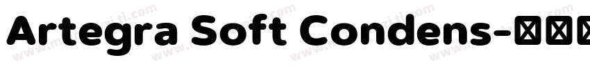 Artegra Soft Condens字体转换